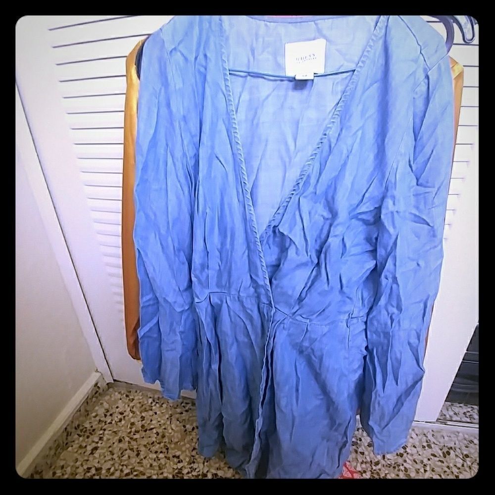 Highlow guess jean dress